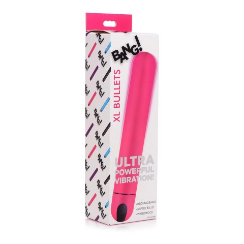 XR Brands XL Bullet Vibrator - duży, wodoodporny model ładowalny