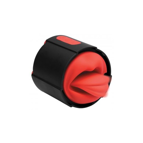 XR Brands Lick It Pro - urządzenie intymne z funkcją wibracji i ruchomym językiem