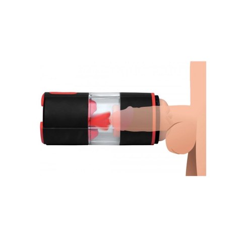 XR Brands Lick It Pro - urządzenie intymne z funkcją wibracji i ruchomym językiem