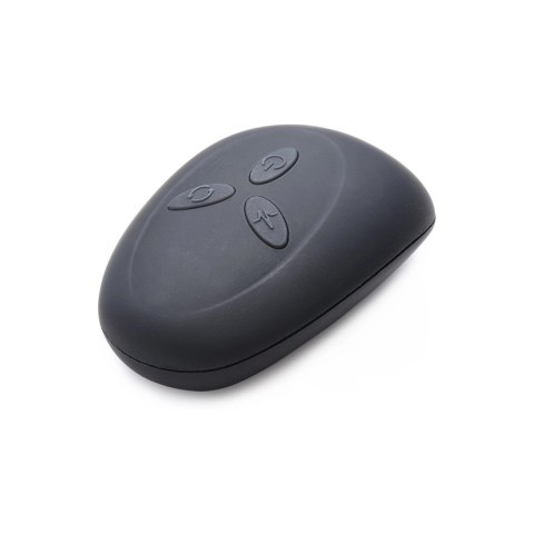 XR Brands Slim R Model R zdalnie sterowany korek silikonowy czarny