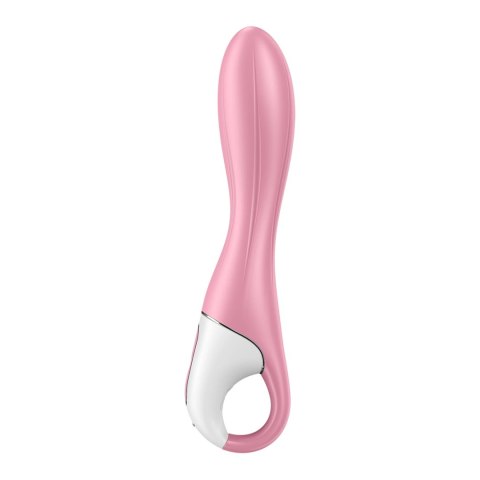 Satisfyer Air Pump G - Wibrator z funkcją dmuchania, silikon, rożowy