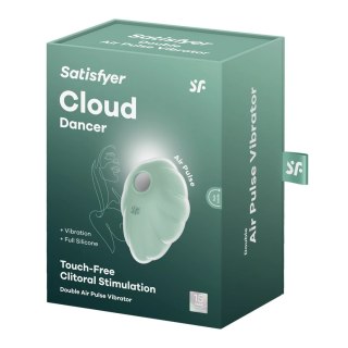 Satisfyer Cloud - Wibrujący model silikonowy Air Pulse, biały
