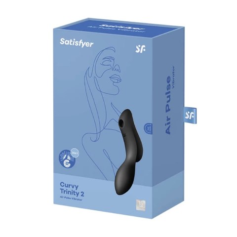 Satisfyer Curvy Trinity 2 wielofunkcyjny model pulsacyjno-wibracyjny rożowy