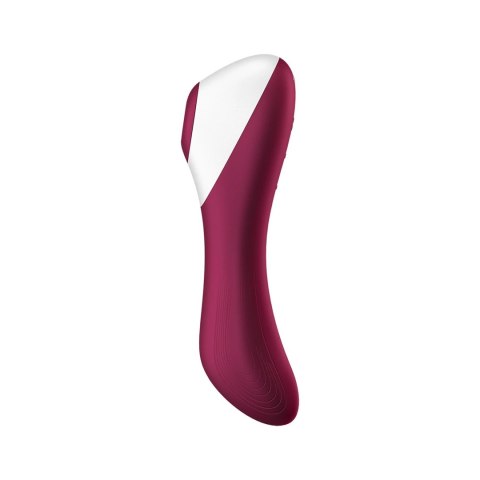 Satisfyer Dual Crush - Wibrator pulsacyjny 2w1, silikon, wodoodporny