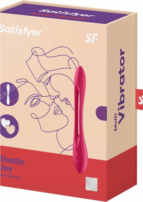 Satisfyer Elastic Joy - Multiwibrator, elastyczna konstrukcja, 10 trybow