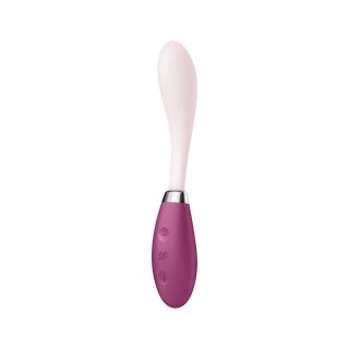 Satisfyer G-Spot Flex 3 - elastyczny model z dwoma silnikami, fioletowy