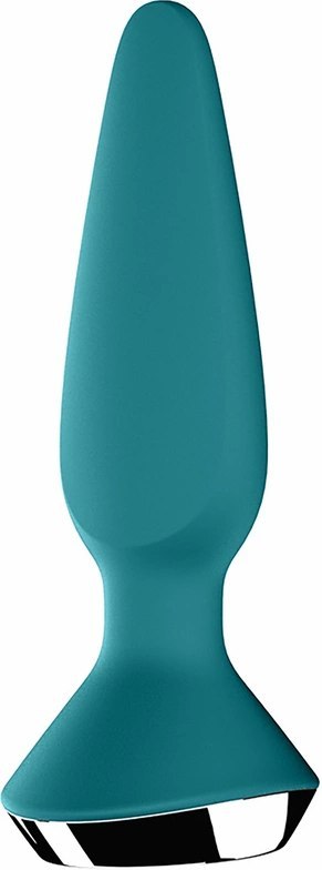 Satisfyer Plug-ilicious 1 - Wibrujący korek, silikon, kolor teal