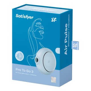 Satisfyer Pro To Go 3 - kompaktowa maszyna intymna z dwoma silnikami