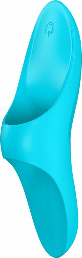 Satisfyer Teaser - Miniaturowy wibrujący masażer na palec, silikonowy
