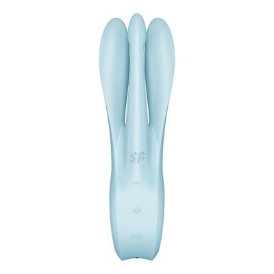 Satisfyer Threesome 1 - wielofunkcyjny model z 3 silnikami, silikon, fiolet
