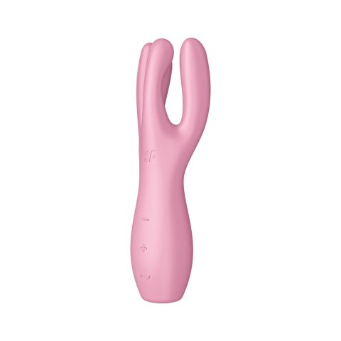 Satisfyer Threesome 3 - Wibrujący model z trzema elastycznymi ramionami, fioletowy