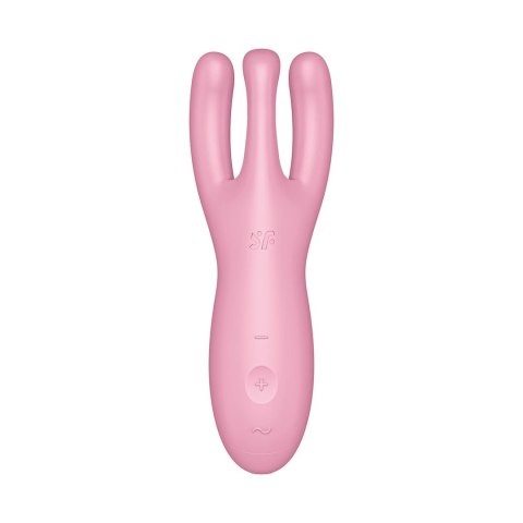 Satisfyer Threesome 4 - Model z 3 silnikami, silikonowy, wodoodporny