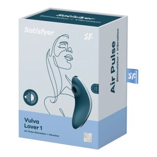 Satisfyer Vulva Lover 1 - Wibrator pulsacyjny, 2 silniki, wodoodporny