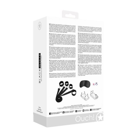 Ouch! System mocujący do łożka z miękkimi mankietami, regulowany