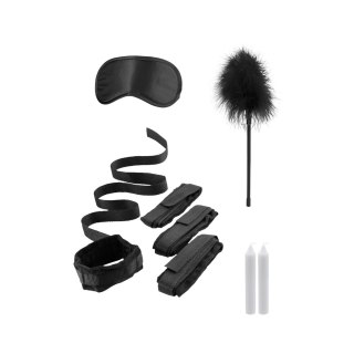 Ouch! by Shots Zestaw wiązań łożkowych 2 - aksamitne kajdanki i akcesoria