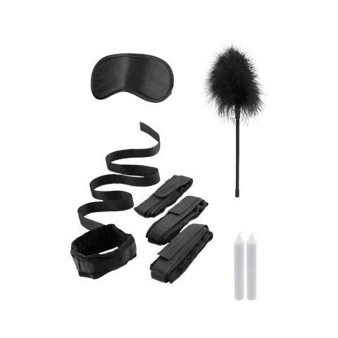 Ouch! by Shots Zestaw wiązań łożkowych 2 - aksamitne kajdanki i akcesoria