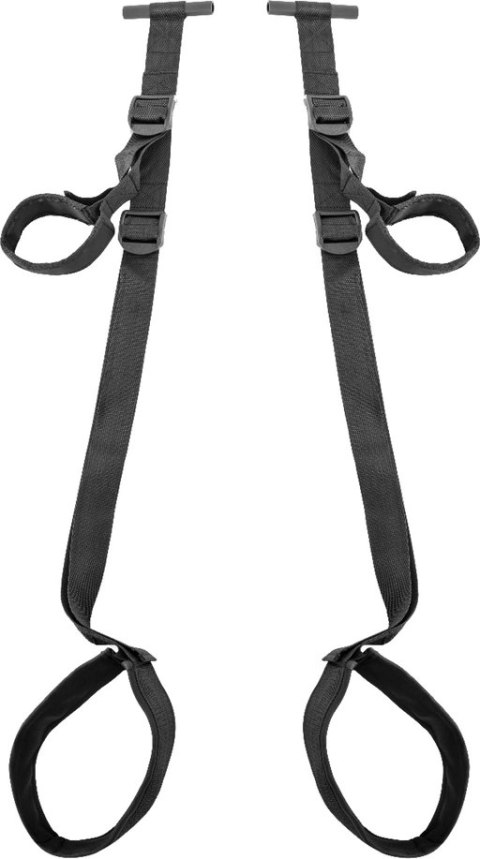 Shots Ouch! Swing - zawieszana huśtawka drzwiowa, do 300 kg, czarna