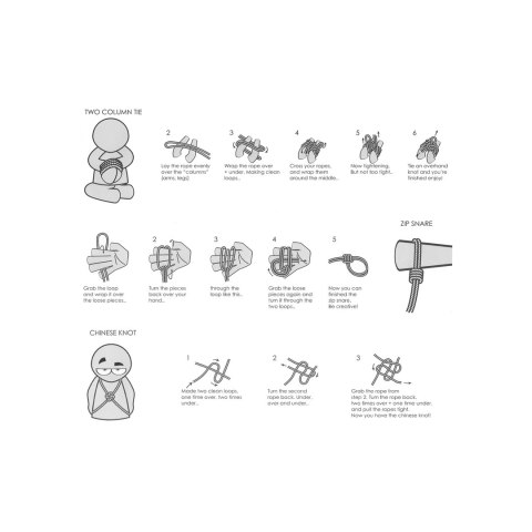 Shots Ouch! lina do wiązań bawełniana 100 m wodoodporna czarna