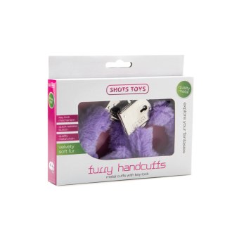 Shots Toys Kajdanki Futrzane - Model z Mechanizmem Szybkiego Zwolnienia