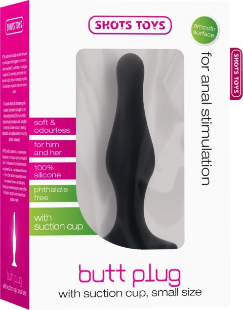 Shots Toys Korek anatomiczny średni z przyssawką 11,7 cm