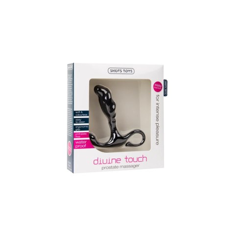 Shots Toys masażer stref intymnych zakrzywiony silikonowy