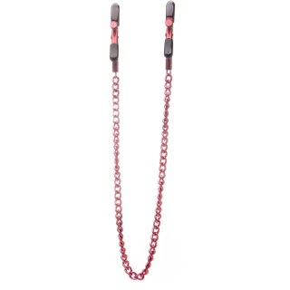 Ouch! Zaciski regulowane z łańcuszkiem stal nierdzewna aluminiowe