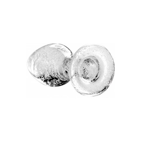 XR Brands Booty Sparks szklany korek świecący w ciemności duży zielony