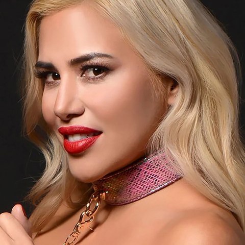 XR Brands Captive Cobra zestaw do wiązania imitacja skory rożowy