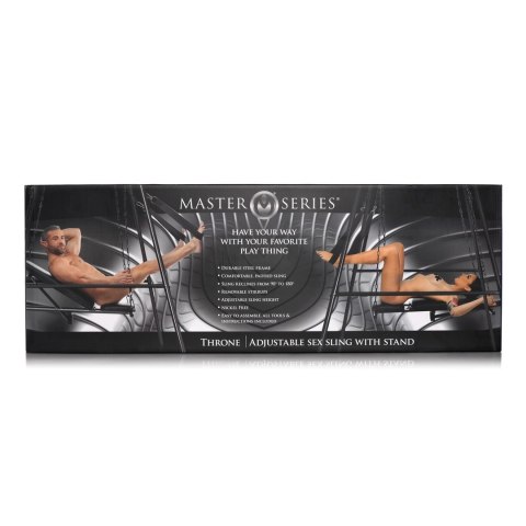 XR Brands Stojak z regulowanym podwieszeniem do pozycji, stalowy, 330 lbs