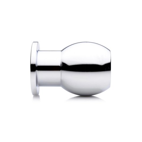 XR Brands Tunnel Plug Large - metalowa anatomiczna zatyczka aluminiowa