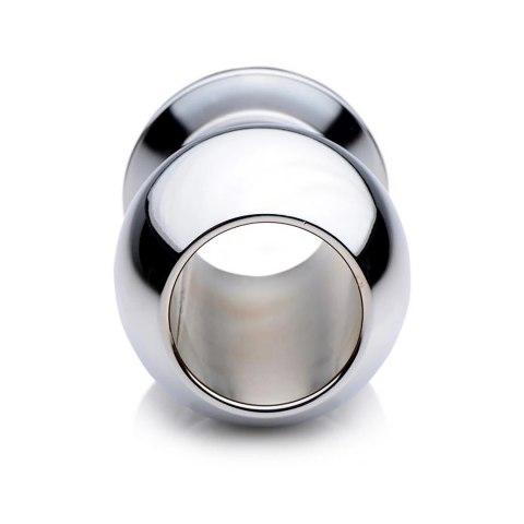 XR Brands Tunnel Plug Large - metalowa anatomiczna zatyczka aluminiowa