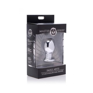 XR Brands Tunnel Plug Small metalowy korek intymny z otworem