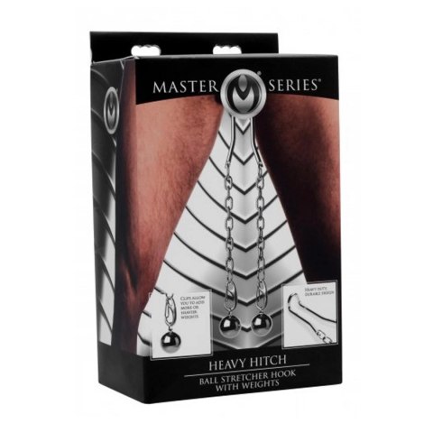 XR Brands łańcuch kulkowy z obciążnikami stal nierdzewna 2x8oz