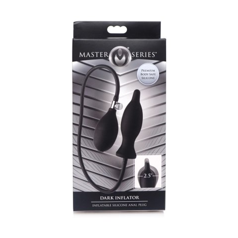 XR Brands silikonowy korek nadmuchiwany, anatomiczny, długość 11,4 cm