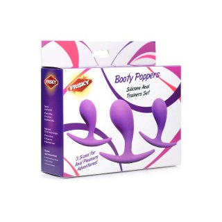 XR Brands silikonowy zestaw do treningu - 3 rozmiary, ergonomiczny kształt