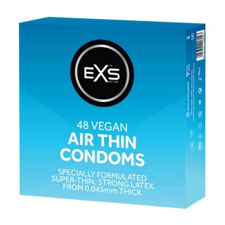 EXS Air Thin 48 szt. ultracienkie prezerwatywy lateksowe anatomiczne