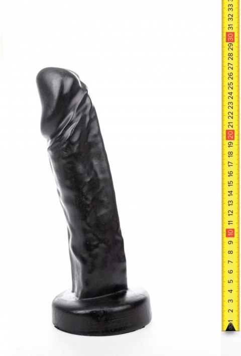 Hung System Beefcake 27 cm - model anatomiczny z systemem mocowania, czarny