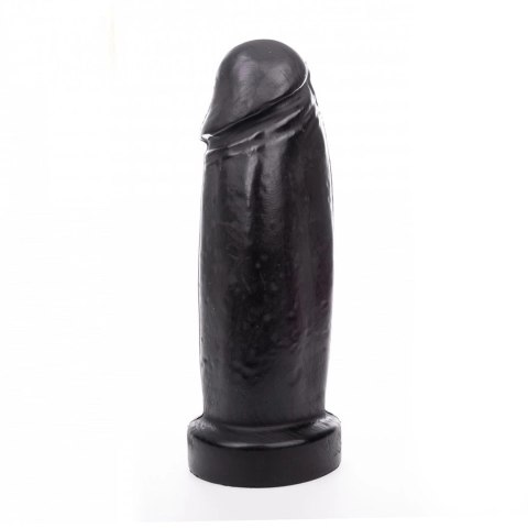 Hung System Schlong 28 cm korek intymny czarny z mocnym systemem mocowania