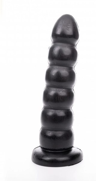 Hung System Yoo-Hoo 27,5 cm Czarny model anatomiczny z podstawą przyssawką