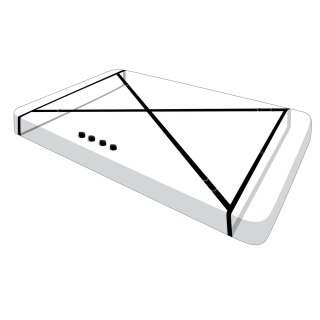 XR Brands Interlace System do wiązania łożka - zestaw uniwersalny