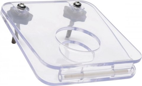 XR Brands Master Series - Akrylowa prasa intymna regulowana, transparentna