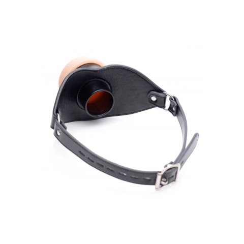 XR Brands Model Open Mouth Gag - Regulowany knebel z otworem