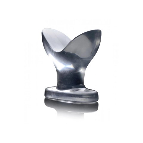 XR Brands Przezroczysty korek analny Anchor Plug elastyczny 3,95cm