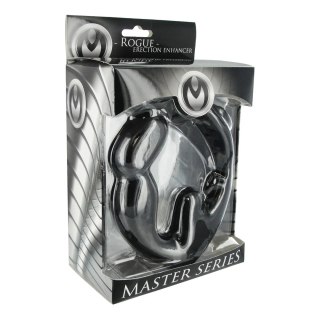 XR Brands Rouge - wielofunkcyjny pierścień z systemem wibracji i stymulatorem