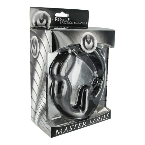 XR Brands Rouge - wielofunkcyjny pierścień z systemem wibracji i stymulatorem