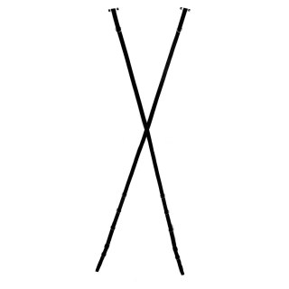 XR Brands Subtrap zestaw do krępowania przez drzwi system regulowany