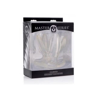 XR Brands Transparentny ekspander analny z systemem rozchylania 11 cm