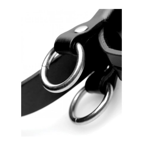 XR Brands system pasow do pozycji klęczącej, regulowane, czarne