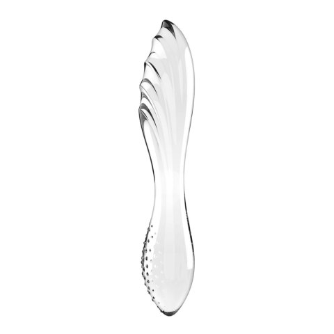 Satisfyer Dazzling Crystal 1 przezroczysta szklana forma intymna
