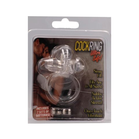 Seven Creations Ultra Soft silikonowy pierścień stymulujący kroliczek